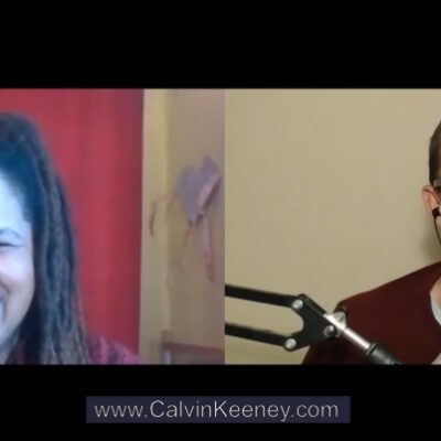 Carla Lynne Hall talking to Calvin Keeney online