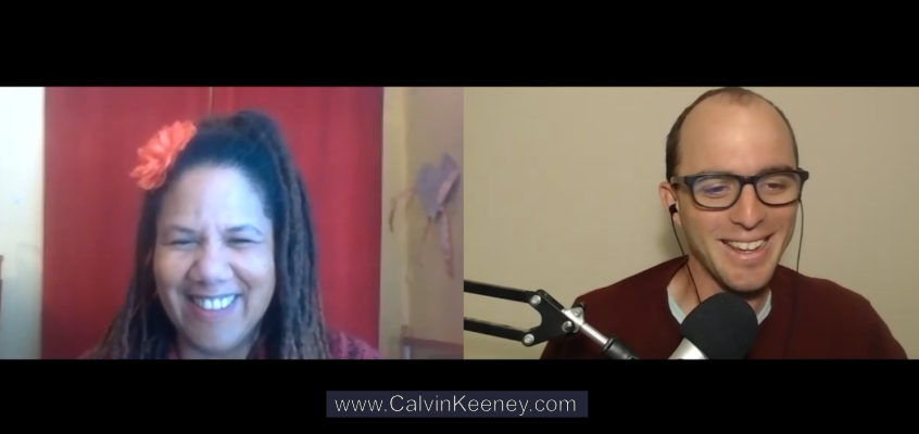 Carla Lynne Hall talking to Calvin Keeney online